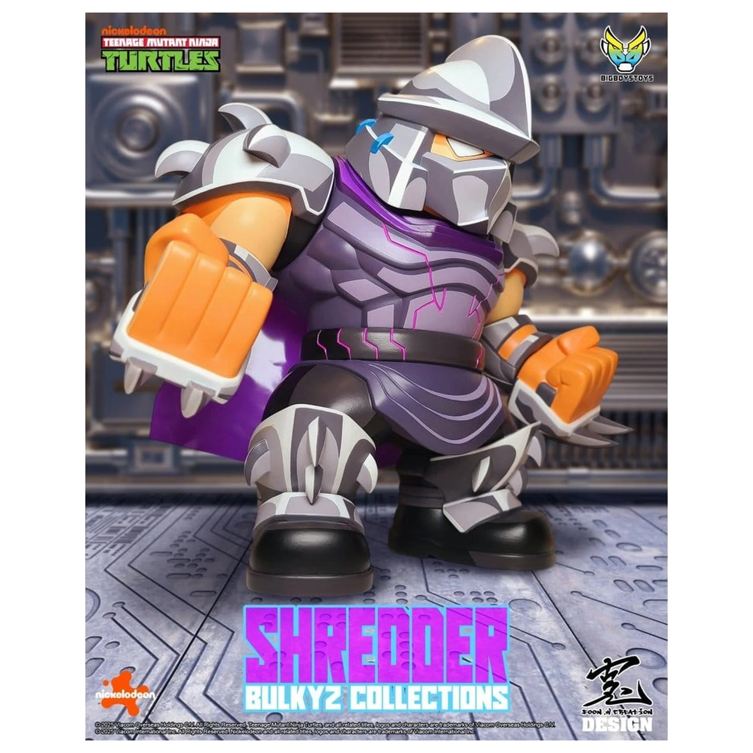 Teenage Mutant Ninja Turtles Bulkyz Winylu Figurka Shredder 34 cm zdjęcie produktu
