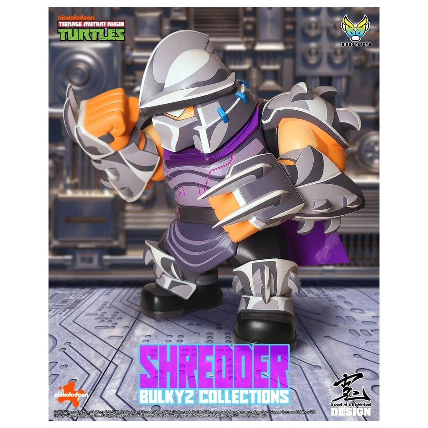 Teenage Mutant Ninja Turtles Bulkyz Winylu Figurka Shredder 34 cm zdjęcie produktu