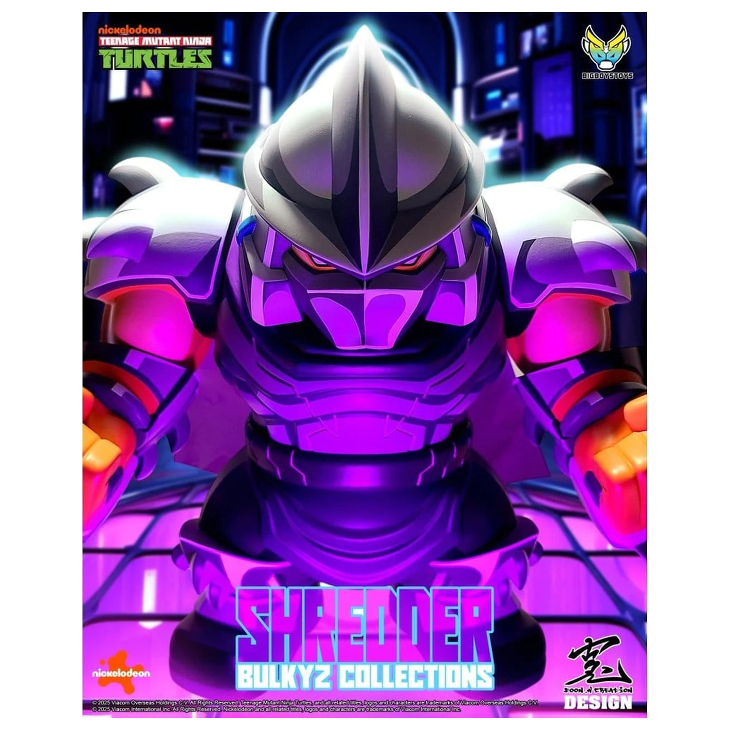 Teenage Mutant Ninja Turtles Bulkyz Winylu Figurka Shredder 34 cm zdjęcie produktu