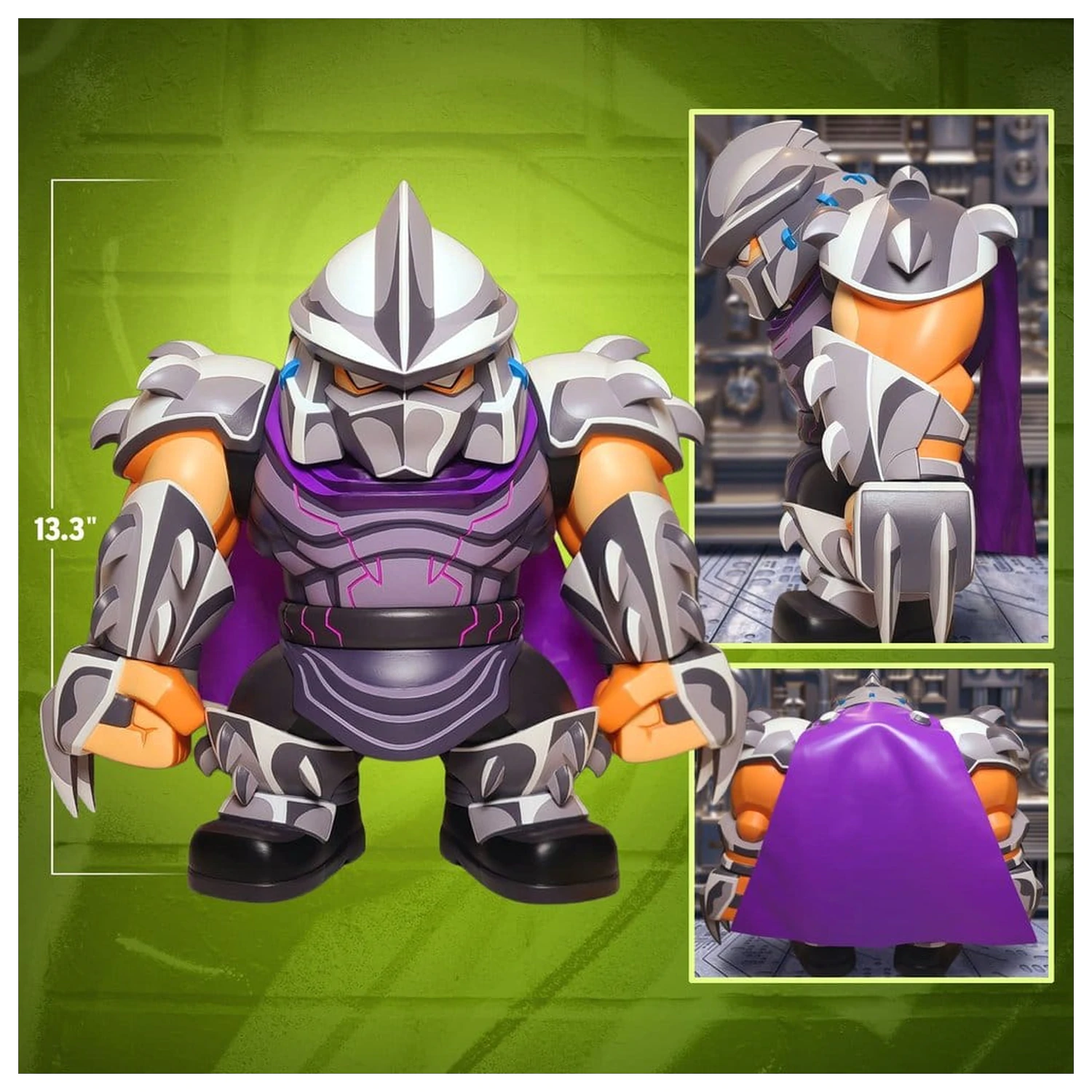 Teenage Mutant Ninja Turtles Bulkyz Winylu Figurka Shredder 34 cm zdjęcie produktu