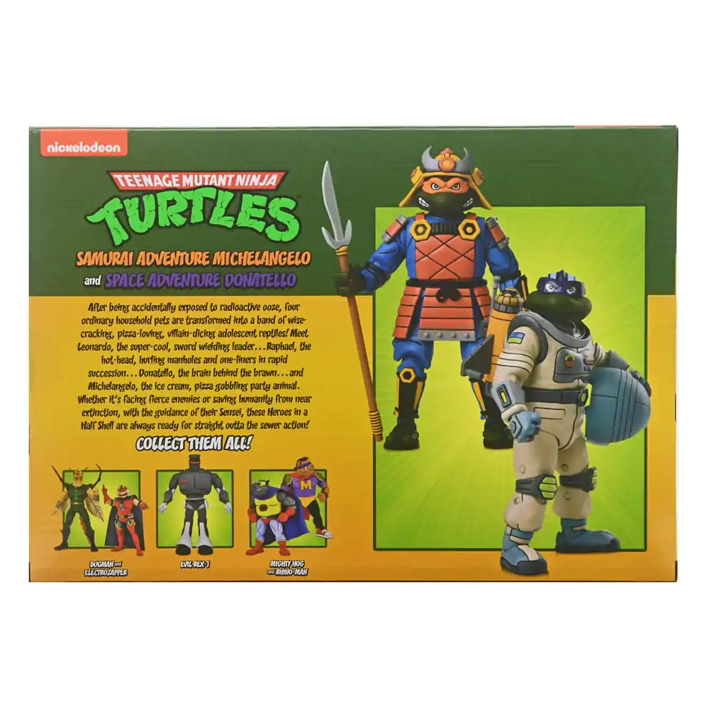 Teenage Mutant Ninja Turtles (Cartoon) Figurka Akcji 2 Pack Space Adventure & Samurai Turtles 18 cm zdjęcie produktu