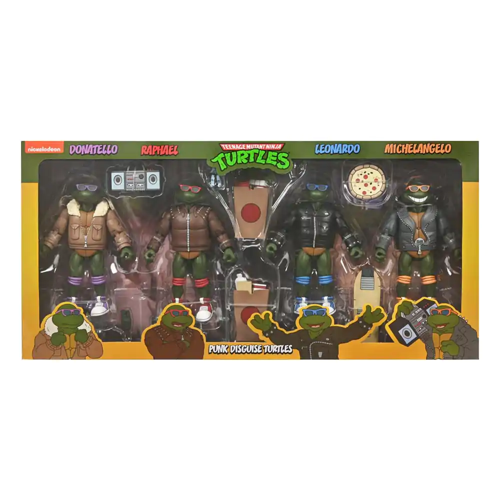 Żółwie Ninja (Cartoon) Figurki Akcji 4-Pack Punk Turtles 18 cm zdjęcie produktu