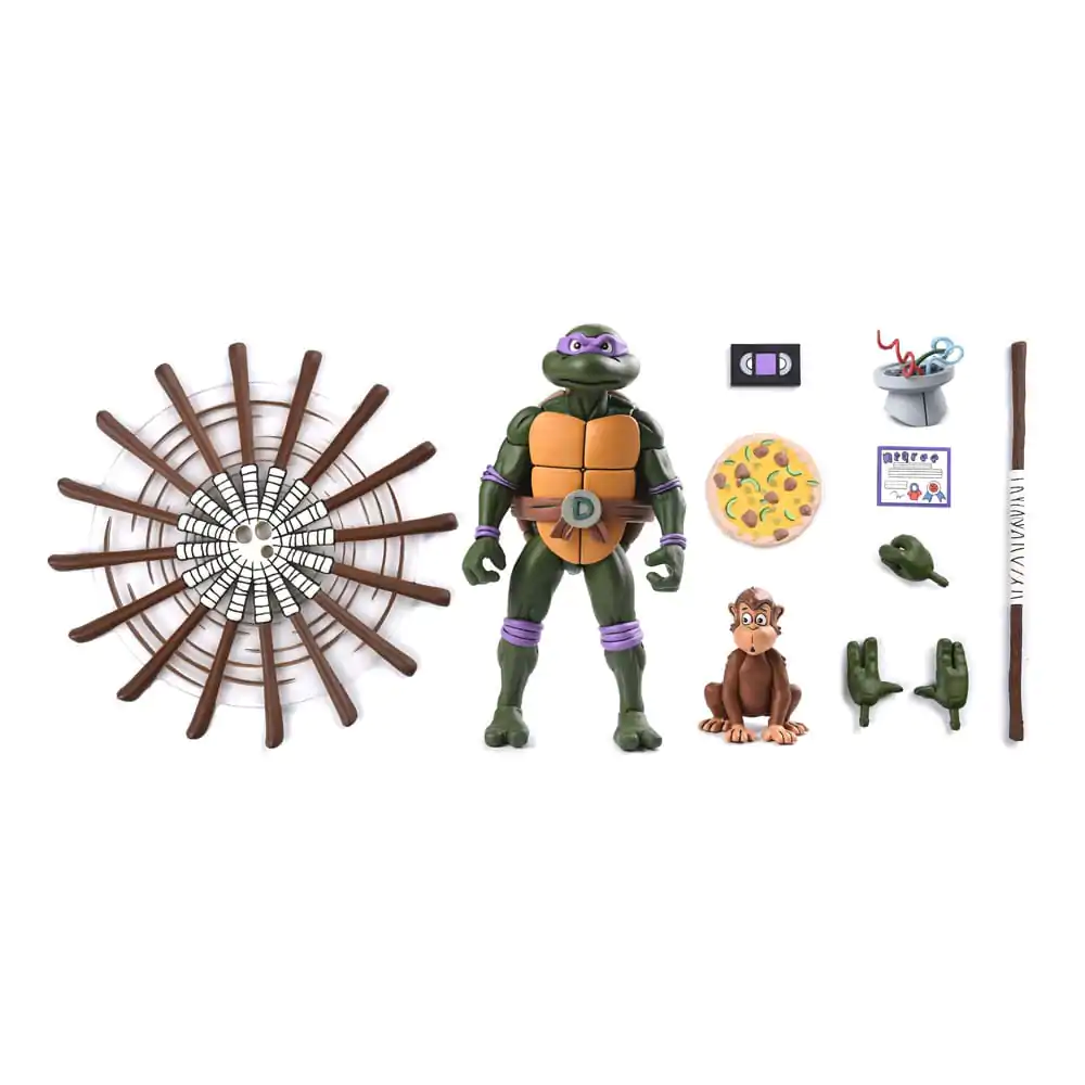 Teenage Mutant Ninja Turtles (Cartoon) Figurka Akcji Ultimate Donatello VHS 18 cm zdjęcie produktu