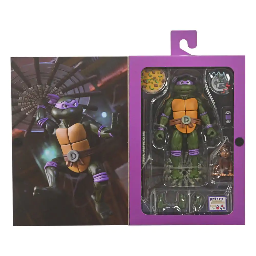 Teenage Mutant Ninja Turtles (Cartoon) Figurka Akcji Ultimate Donatello VHS 18 cm zdjęcie produktu