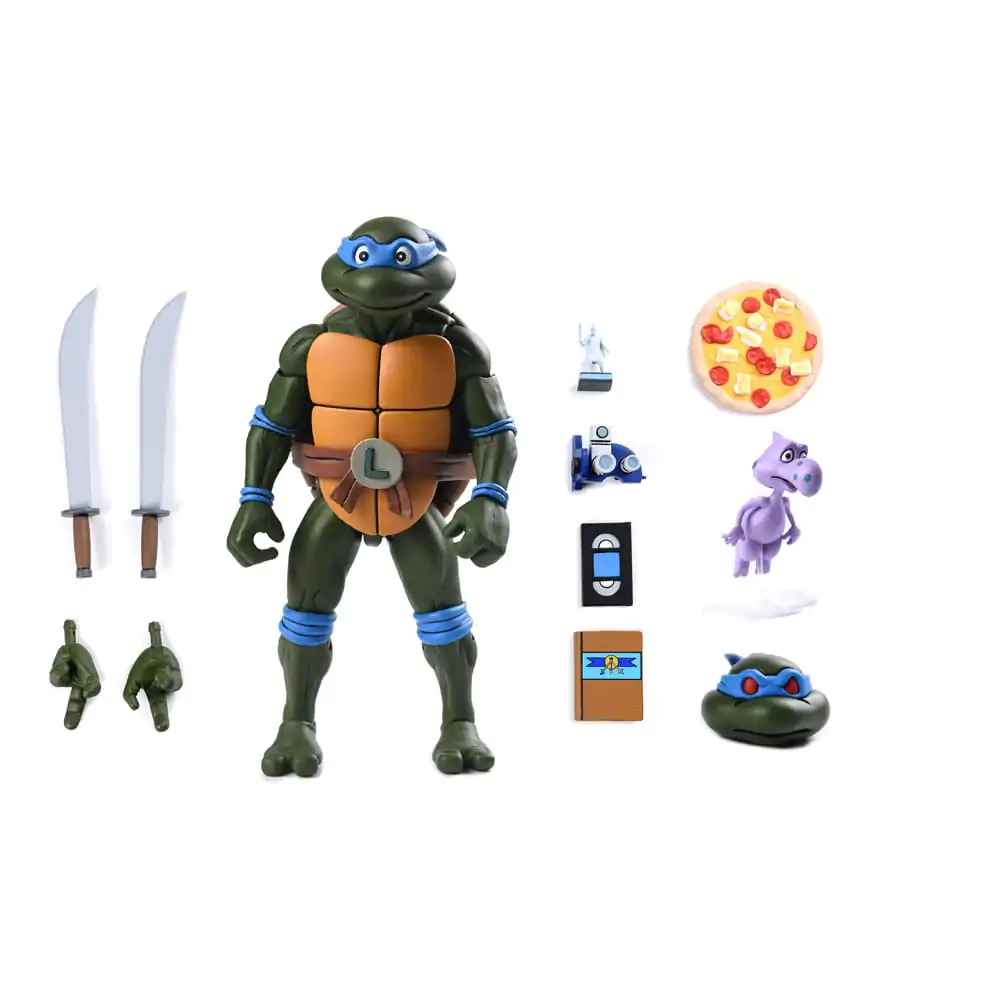 Teenage Mutant Ninja Turtles (Cartoon) Figurka Akcji Ultimate Leonardo VHS 18 cm zdjęcie produktu