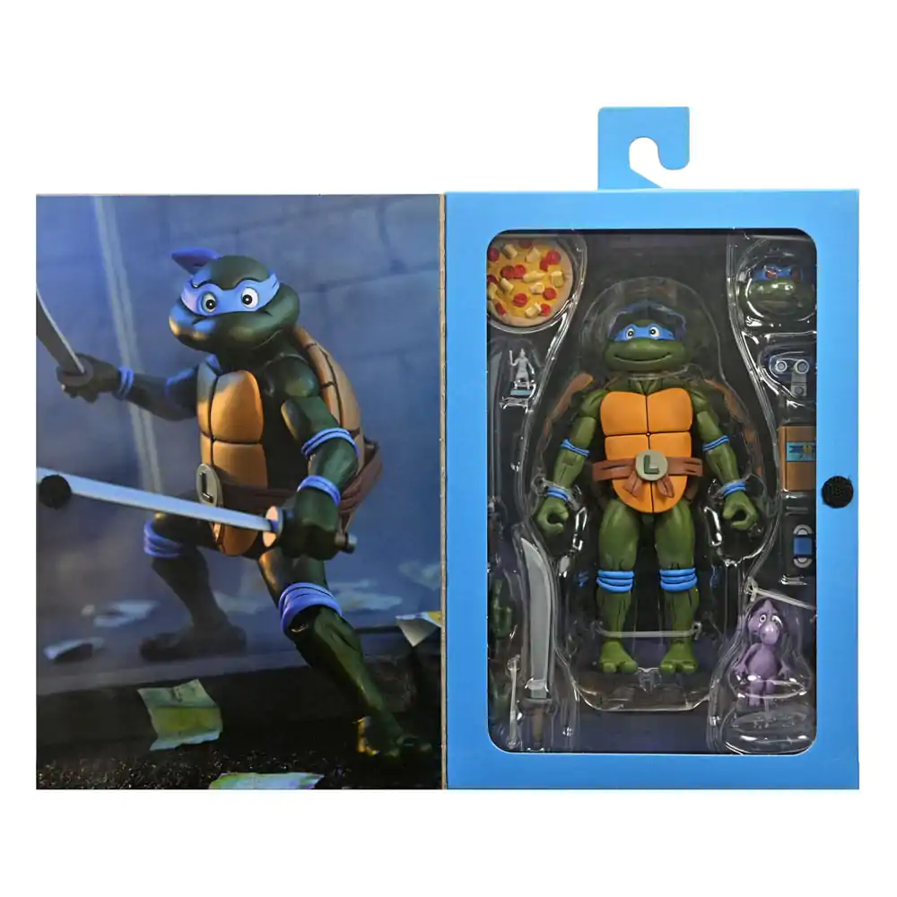 Teenage Mutant Ninja Turtles (Cartoon) Figurka Akcji Ultimate Leonardo VHS 18 cm zdjęcie produktu