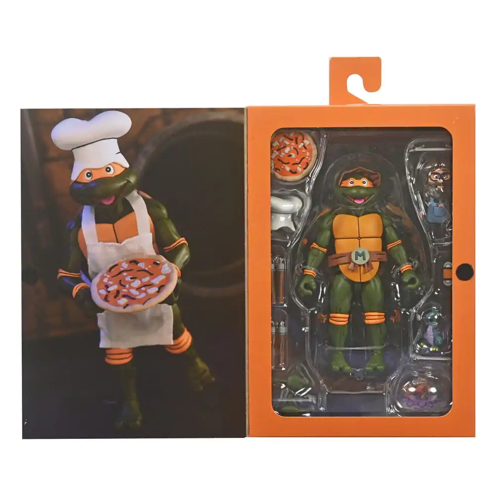 Żółwie Ninja (Cartoon) Figurka Akcji Ultimate Michelangelo VHS 18 cm zdjęcie produktu