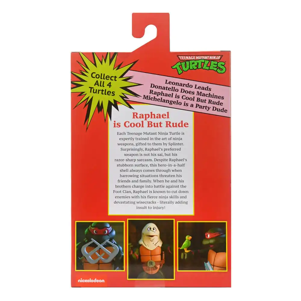 Żółwie Ninja (wersja animowana) Figurka Akcji Ultimate Raphael VHS 18 cm zdjęcie produktu