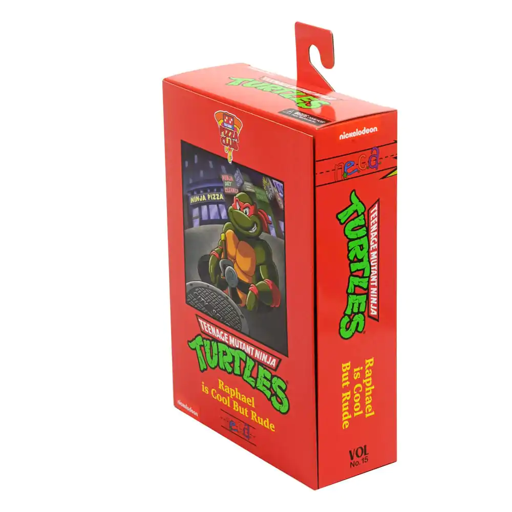 Żółwie Ninja (wersja animowana) Figurka Akcji Ultimate Raphael VHS 18 cm zdjęcie produktu