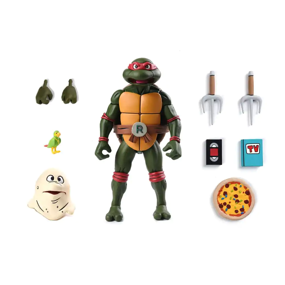 Żółwie Ninja (wersja animowana) Figurka Akcji Ultimate Raphael VHS 18 cm zdjęcie produktu