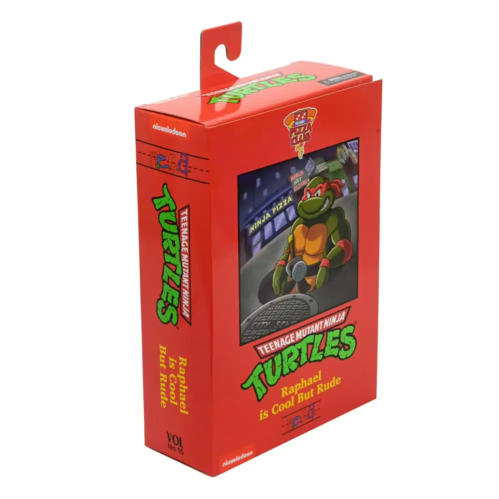 Żółwie Ninja (wersja animowana) Figurka Akcji Ultimate Raphael VHS 18 cm zdjęcie produktu