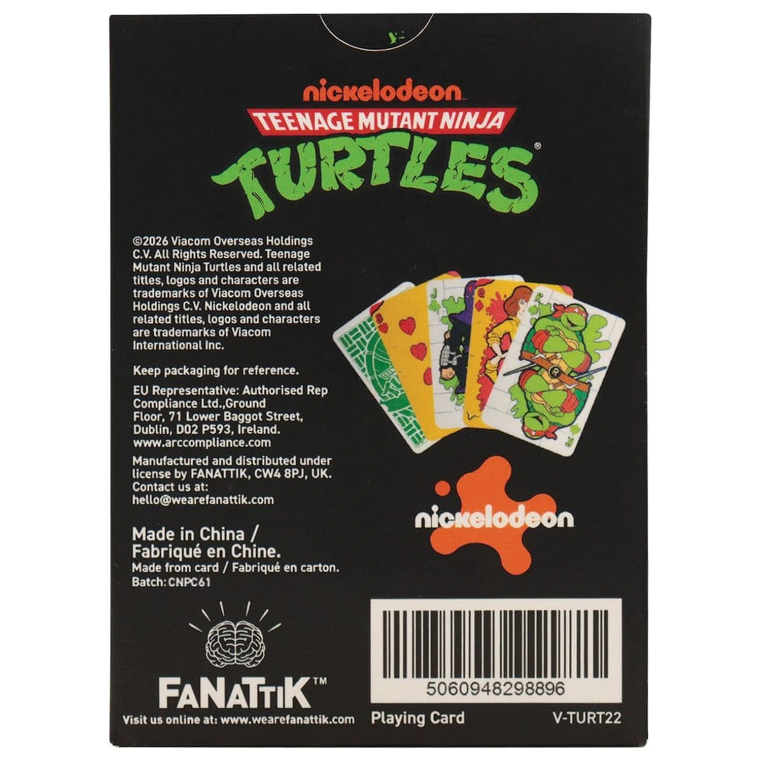 Teenage Mutant Ninja Turtles zestaw upominkowy Cowabunga zdjęcie produktu