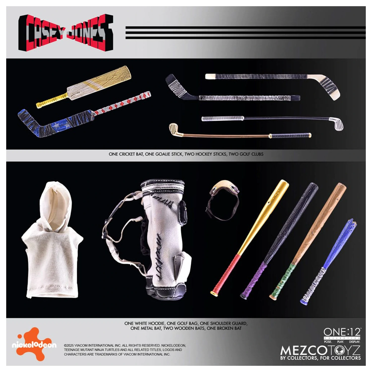 Teenage Mutant Ninja Turtles Figurka 1/12 Casey Jones 17 cm zdjęcie produktu