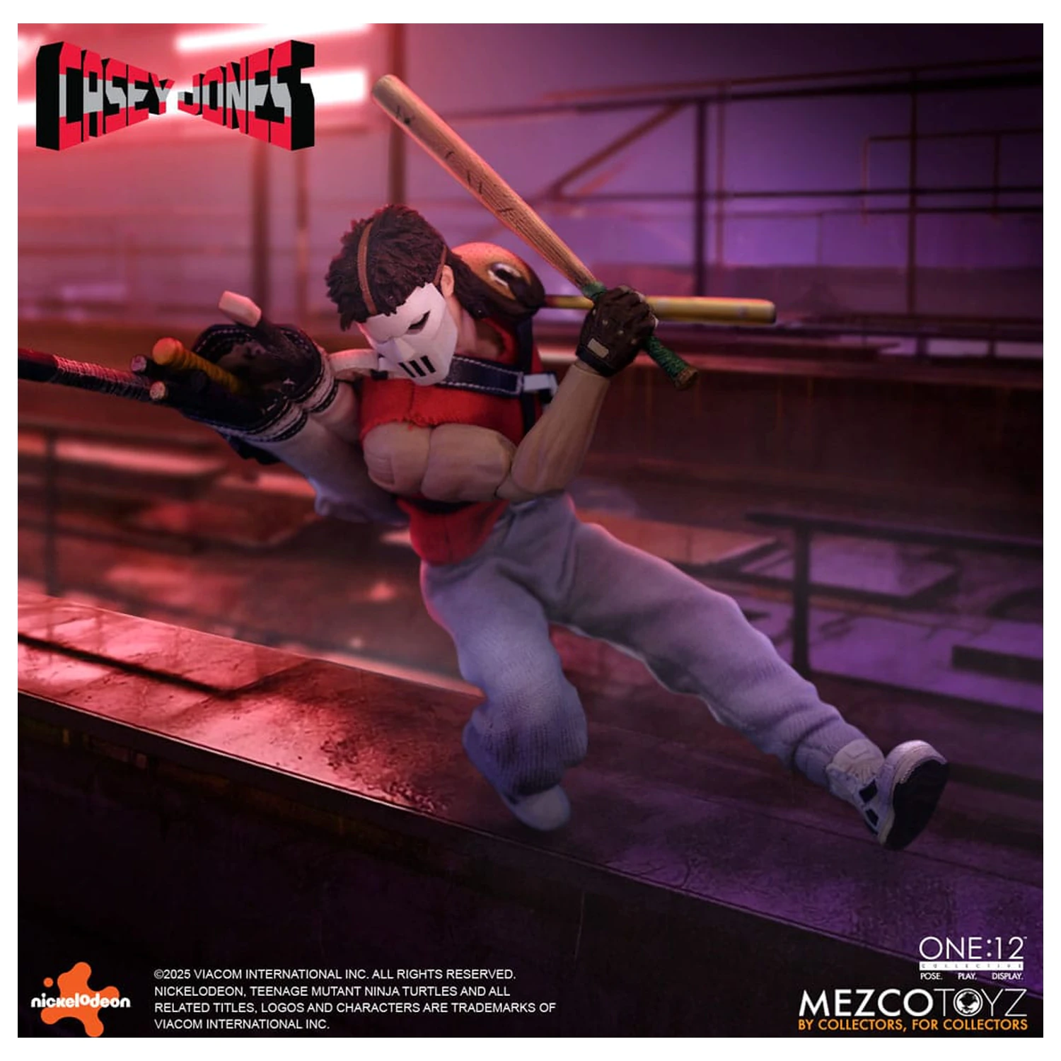 Teenage Mutant Ninja Turtles Figurka 1/12 Casey Jones 17 cm zdjęcie produktu