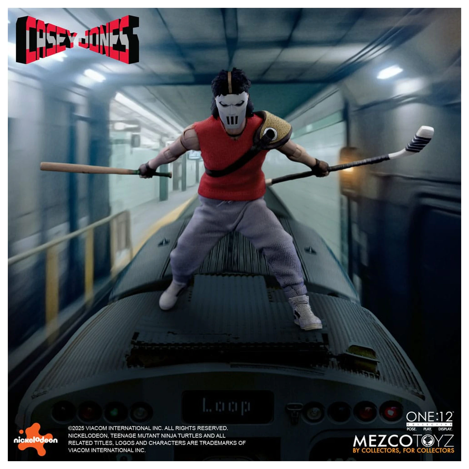 Teenage Mutant Ninja Turtles Figurka 1/12 Casey Jones 17 cm zdjęcie produktu