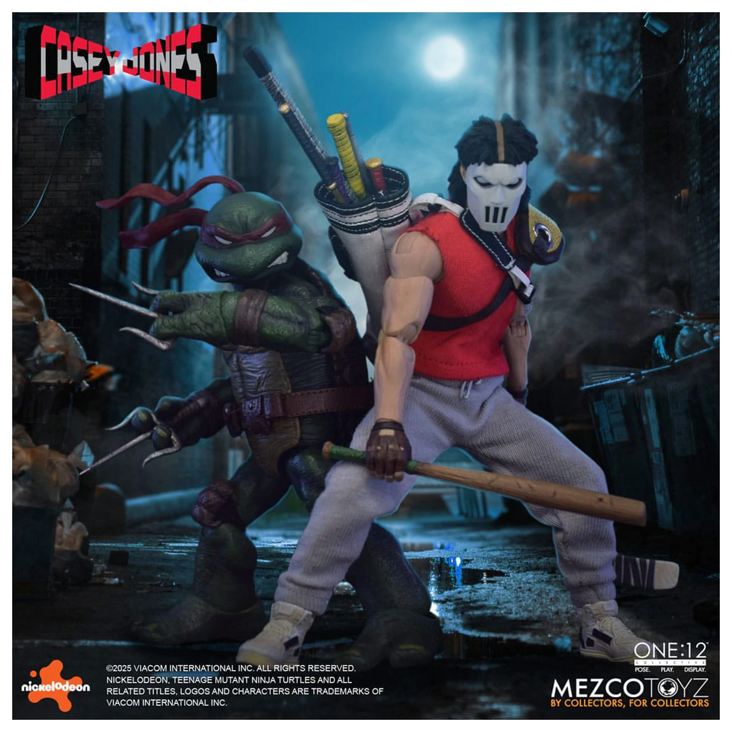 Teenage Mutant Ninja Turtles Figurka 1/12 Casey Jones 17 cm zdjęcie produktu