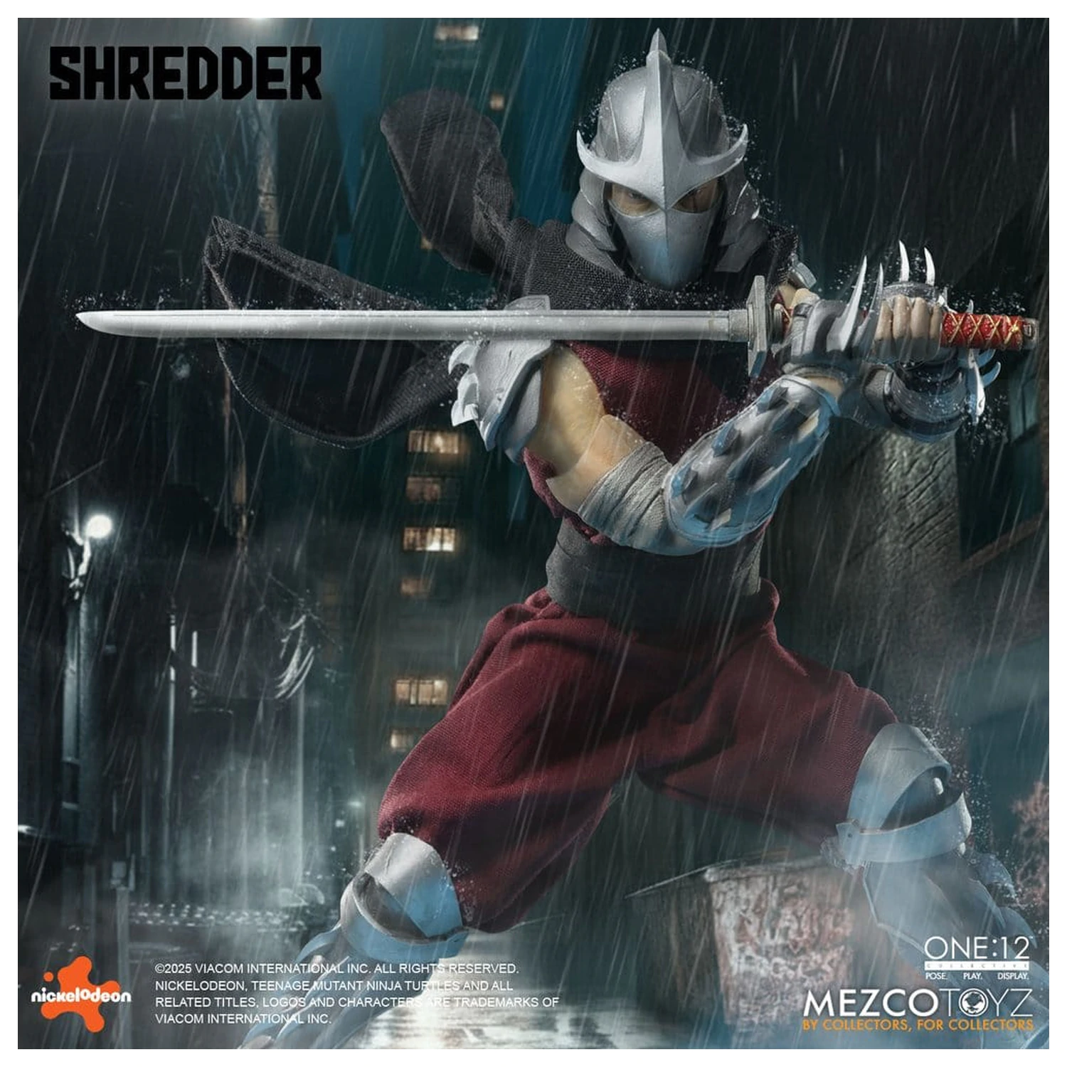 Teenage Mutant Ninja Turtles Figurka 1/12 Shredder 17 cm zdjęcie produktu