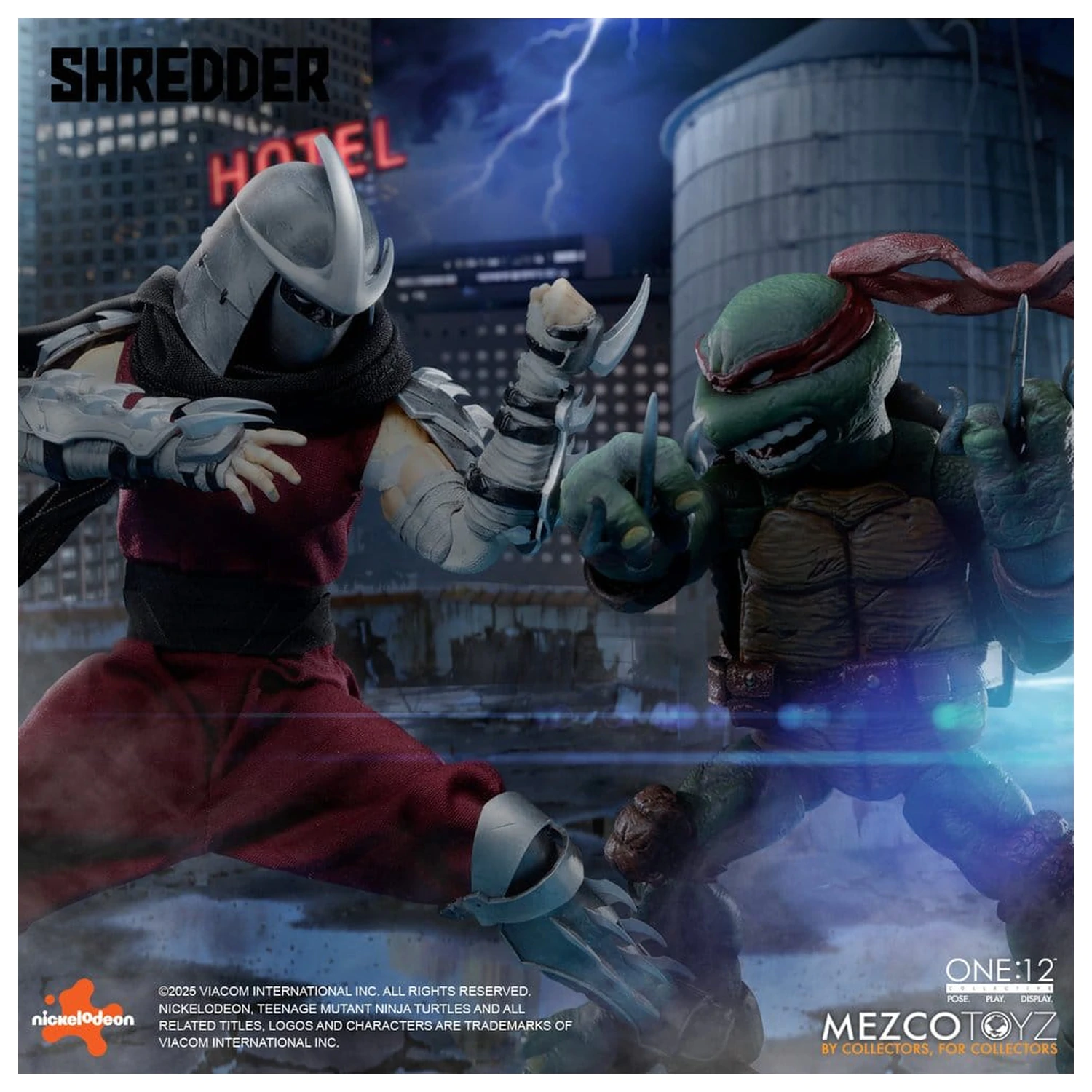 Teenage Mutant Ninja Turtles Figurka 1/12 Shredder 17 cm zdjęcie produktu