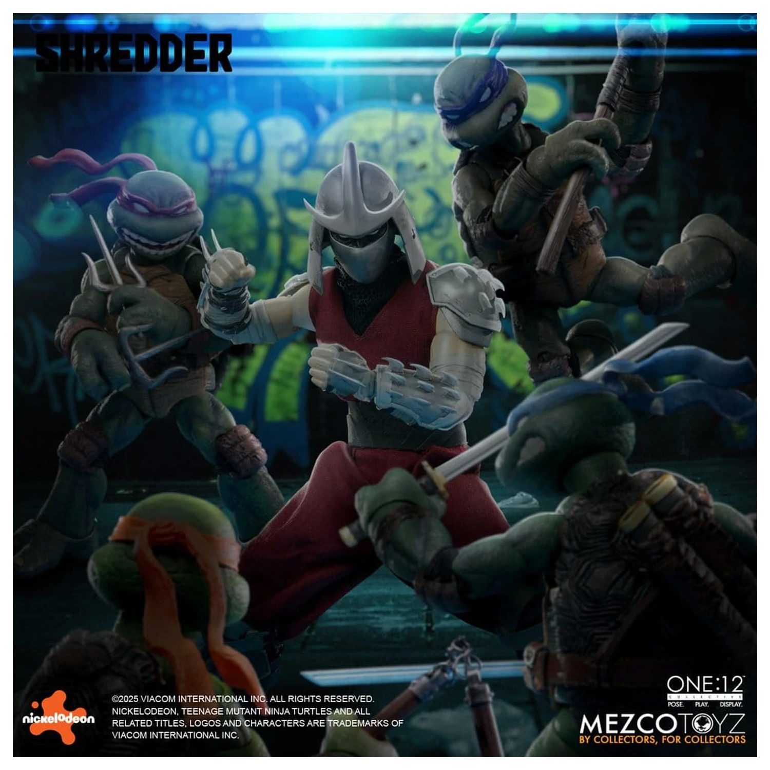 Teenage Mutant Ninja Turtles Figurka 1/12 Shredder 17 cm zdjęcie produktu