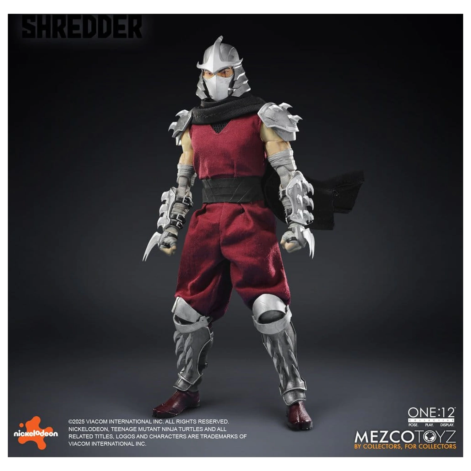 Teenage Mutant Ninja Turtles Figurka 1/12 Shredder 17 cm zdjęcie produktu