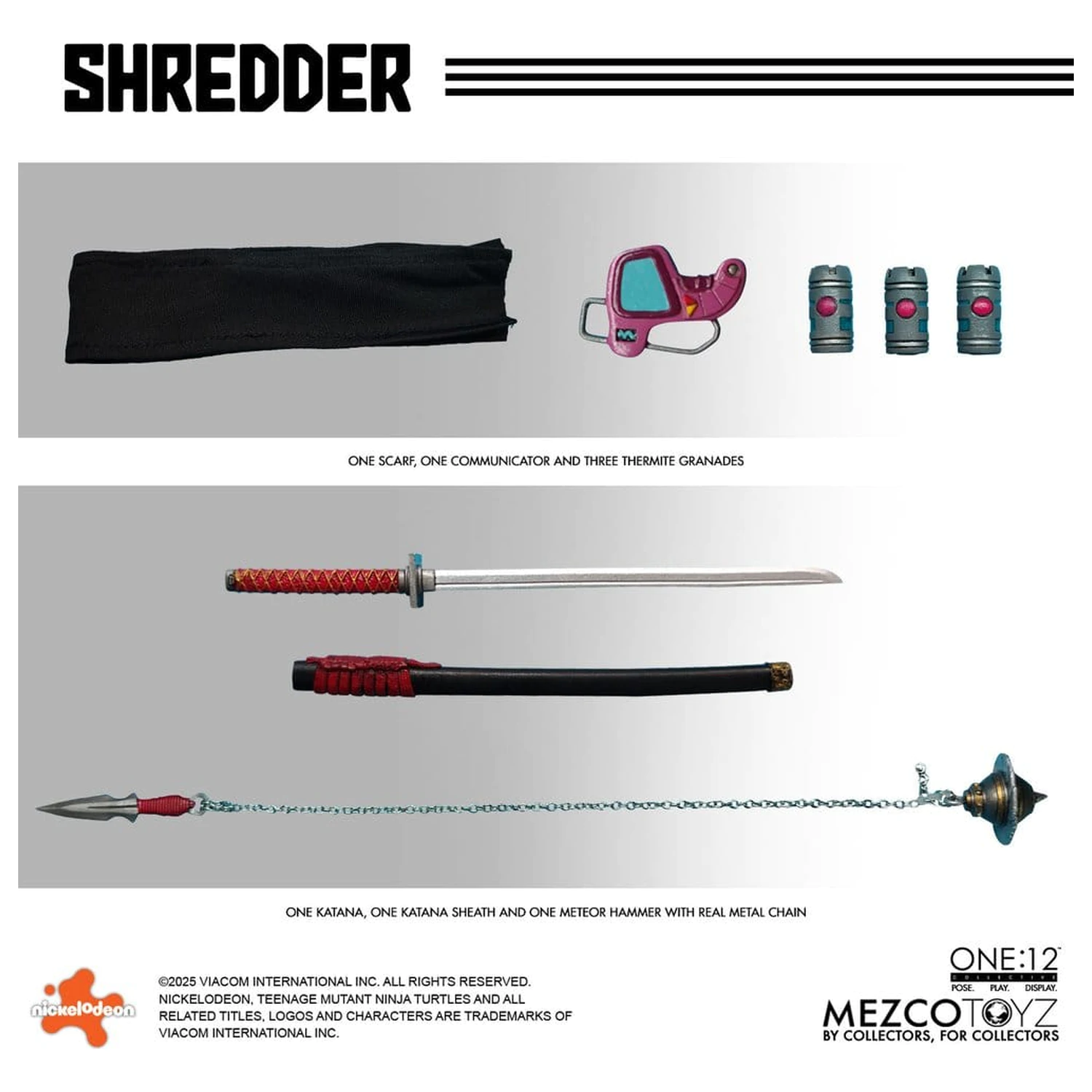 Teenage Mutant Ninja Turtles Figurka 1/12 Shredder 17 cm zdjęcie produktu