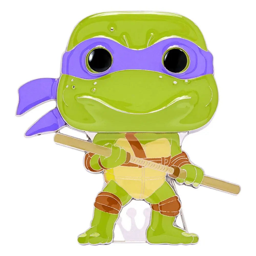 Teenage Mutant Ninja Turtles POP! przypinka emaliowana Donatello 10 cm zdjęcie produktu
