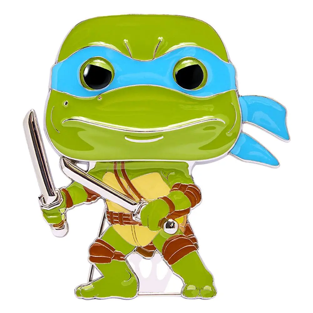 Teenage Mutant Ninja Turtles POP! Przypinka emaliowana Leonardo 10 cm zdjęcie produktu