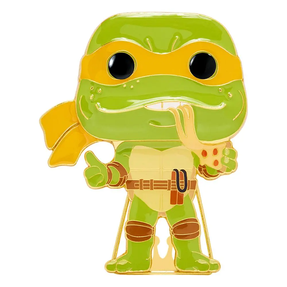 Teenage Mutant Ninja Turtles POP! przypinka emaliowana Michelangelo 10 cm zdjęcie produktu