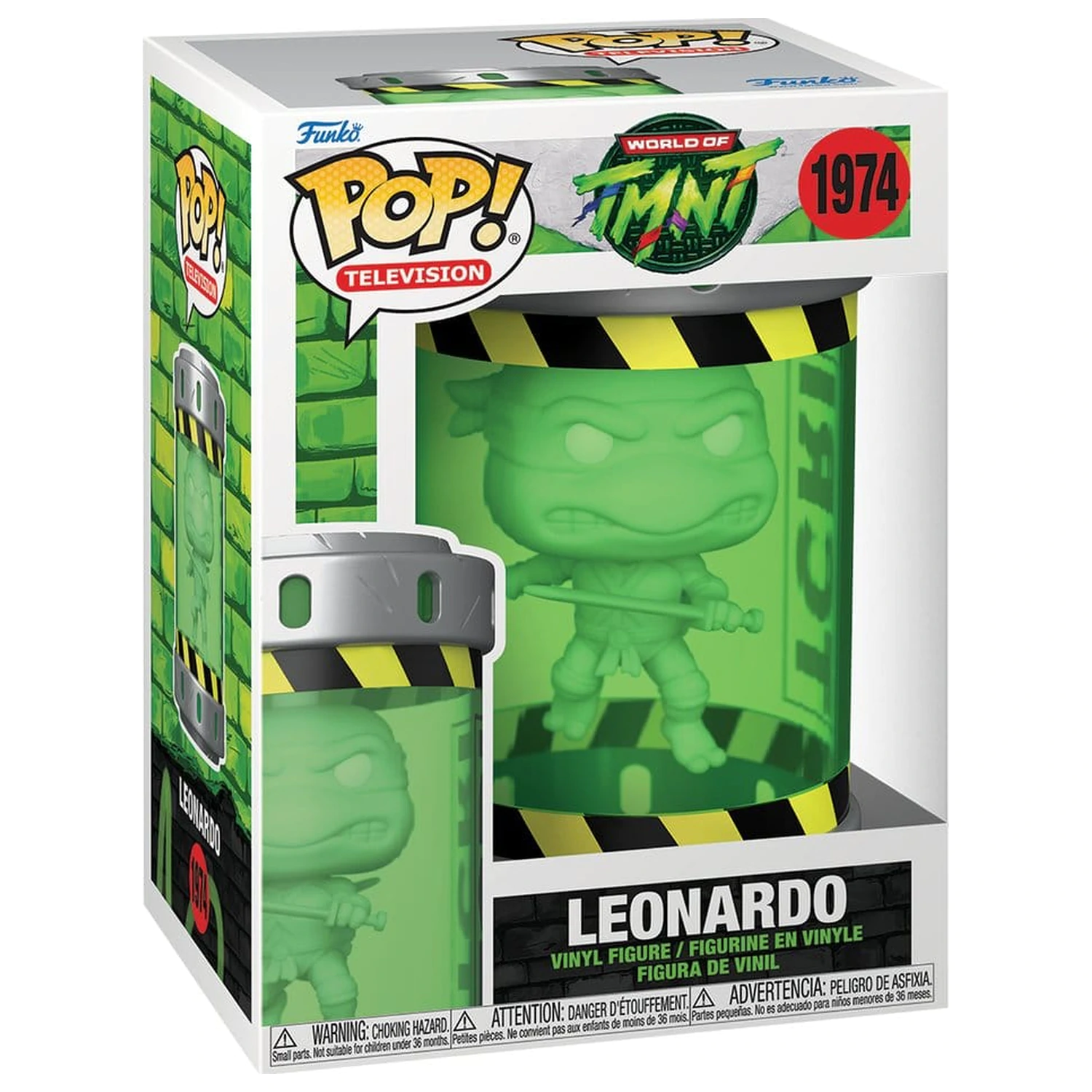 Figurka winylowa Teenage Mutant Ninja Turtles Funko POP! Vinyl Leonardo 9 cm zdjęcie produktu