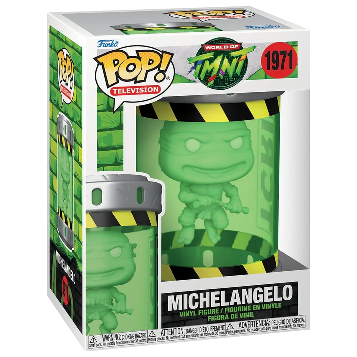 Figurka winylowa Teenage Mutant Ninja Turtles Funko POP! Vinyl Michelangelo 9 cm zdjęcie produktu