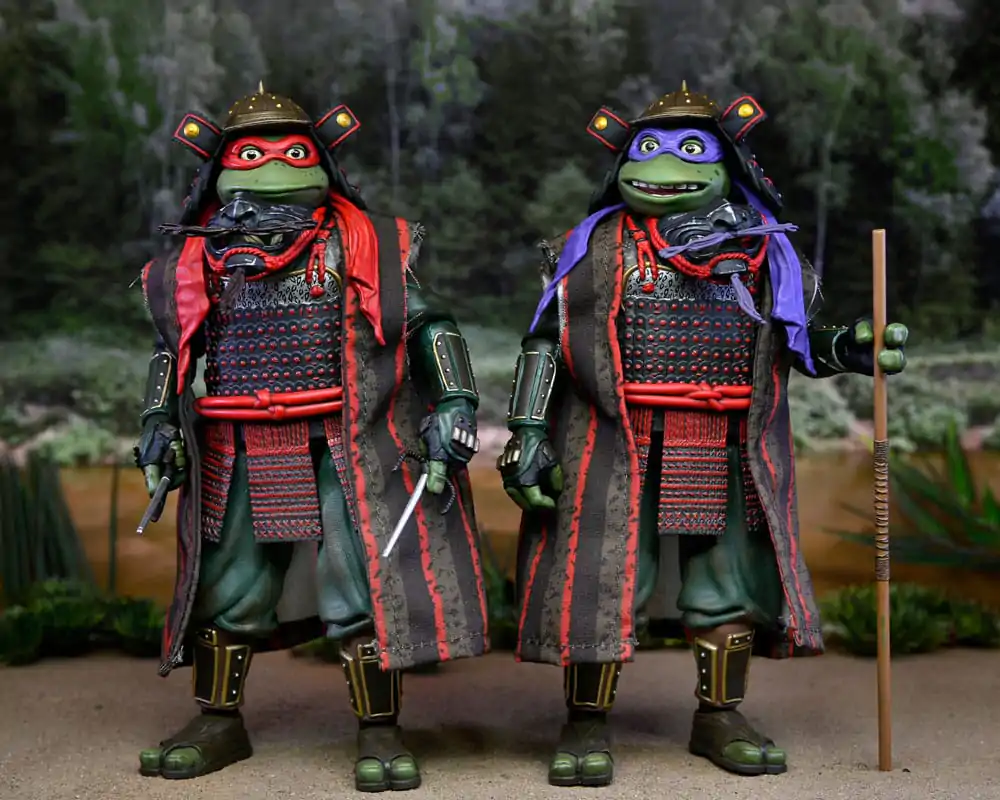 Teenage Mutant Ninja Turtles III Figurka Akcji 2-Pack Donatello & Raphael 18 cm zdjęcie produktu