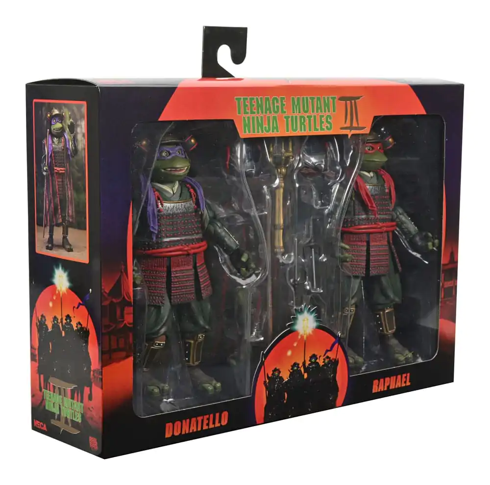 Teenage Mutant Ninja Turtles III Figurka Akcji 2-Pack Donatello & Raphael 18 cm zdjęcie produktu