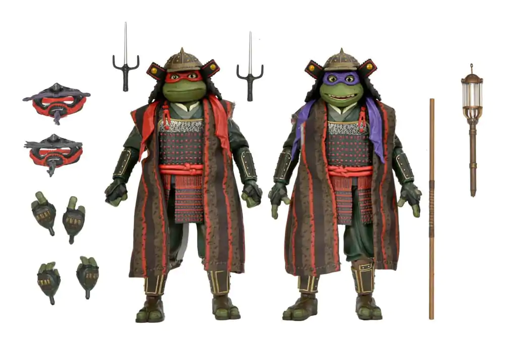 Teenage Mutant Ninja Turtles III Figurka Akcji 2-Pack Donatello & Raphael 18 cm zdjęcie produktu