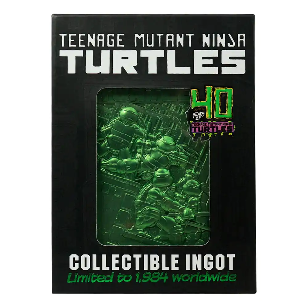 Teenage Mutant Ninja Turtles Sztabka 40th Anniversary Green Limited Edition zdjęcie produktu