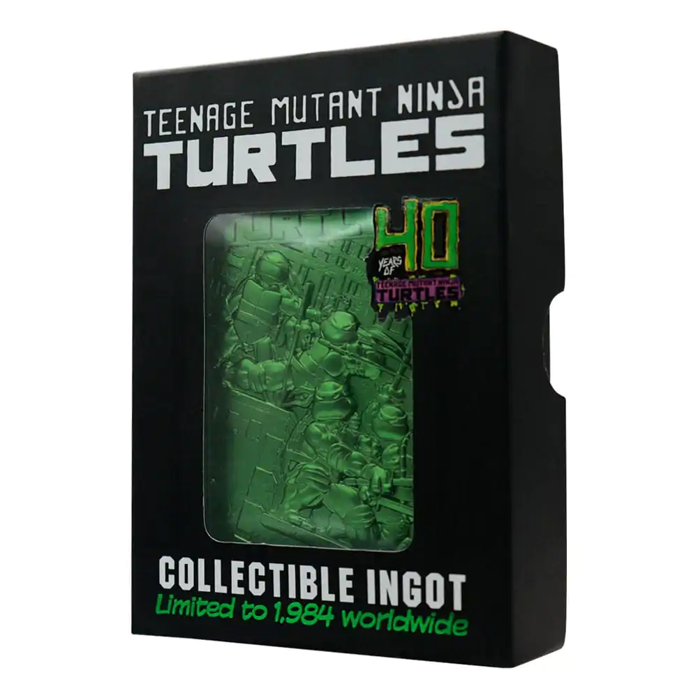 Teenage Mutant Ninja Turtles Sztabka 40th Anniversary Green Limited Edition zdjęcie produktu