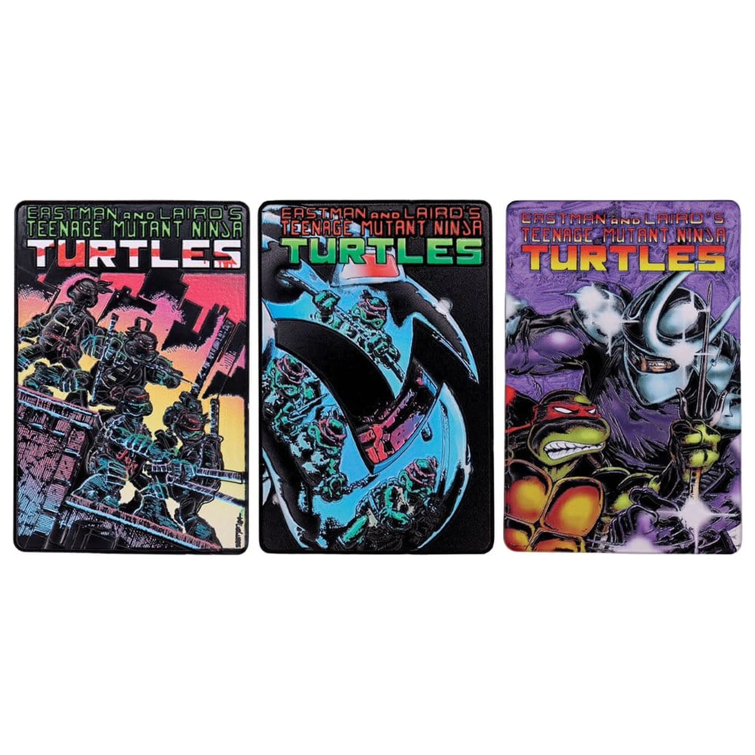 Zestaw sztabek Teenage Mutant Ninja Turtles zestaw trzech sztabek Comic Book Cover Edycja Limitowana zdjęcie produktu