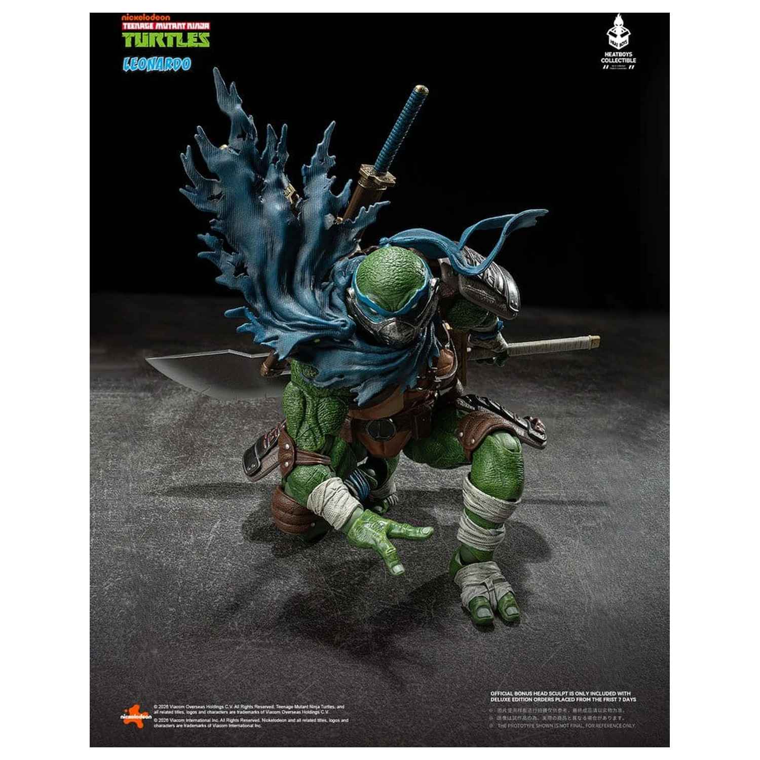 Teenage Mutant Ninja Turtles Figurka Akcji Leonardo Deluxe Wersja 20 cm zdjęcie produktu