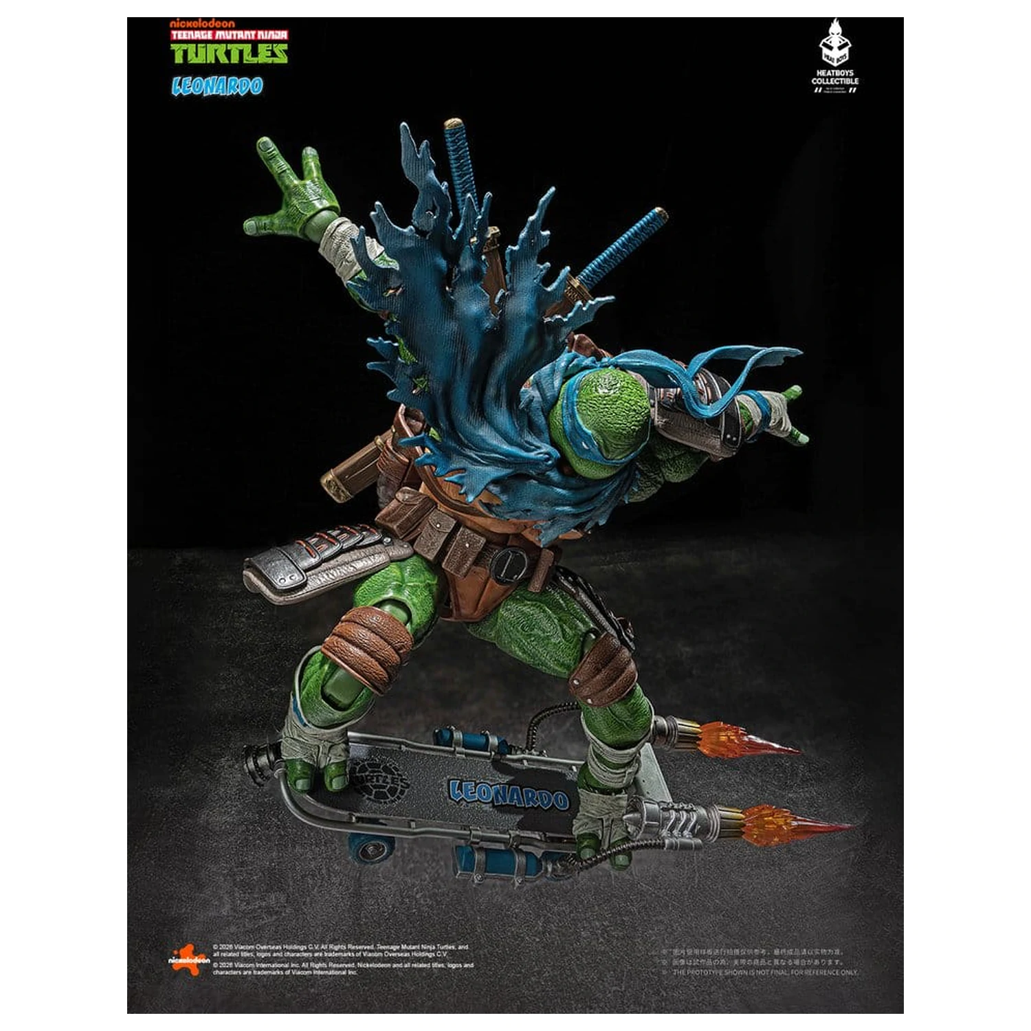 Teenage Mutant Ninja Turtles Figurka Akcji Leonardo Deluxe Wersja 20 cm zdjęcie produktu