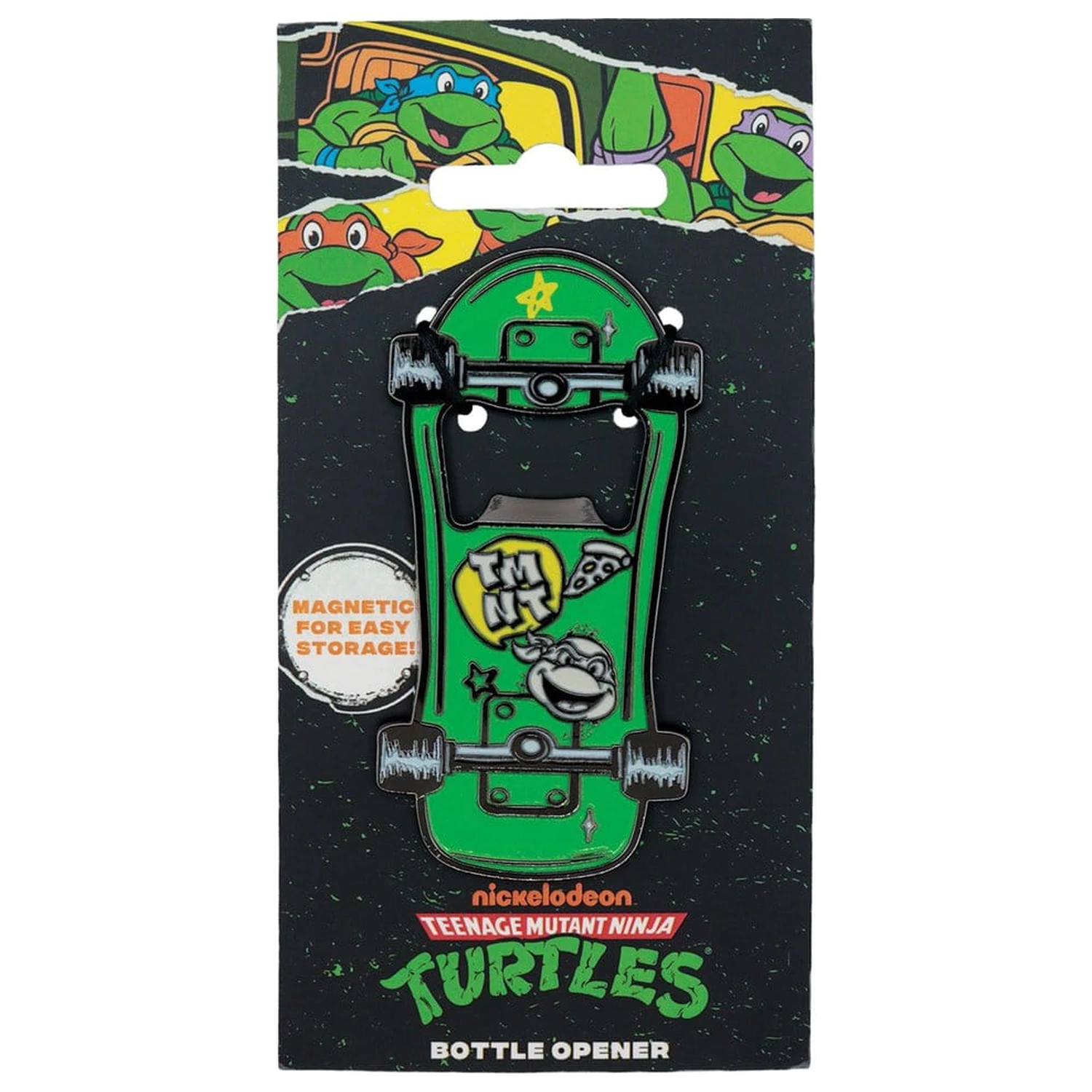 Teenage Mutant Ninja Turtles Bottle Opener Magnetyczna Deskorolka zdjęcie produktu