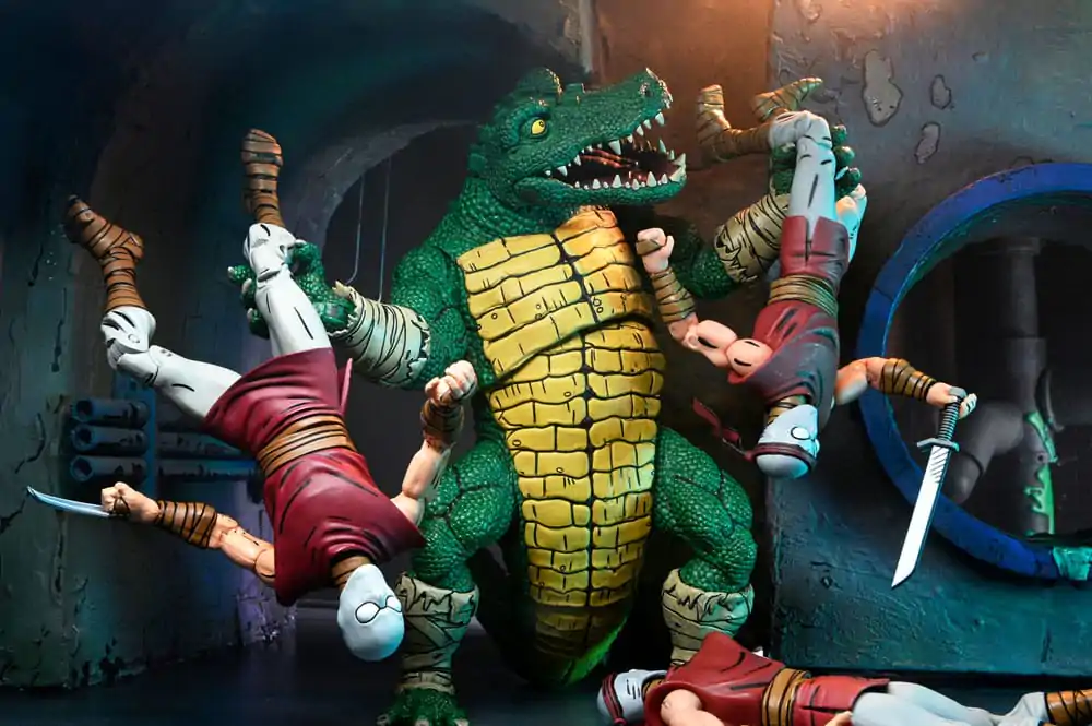 Teenage Mutant Ninja Turtles (Mirage Comics) Figurka Akcji Leatherhead 21 cm zdjęcie produktu