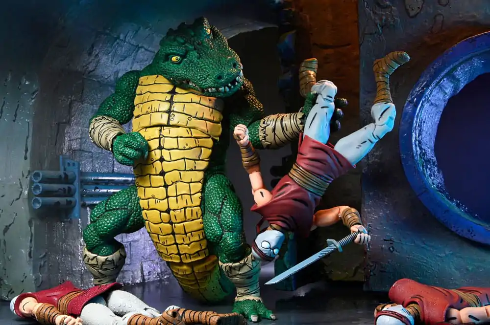 Teenage Mutant Ninja Turtles (Mirage Comics) Figurka Akcji Leatherhead 21 cm zdjęcie produktu