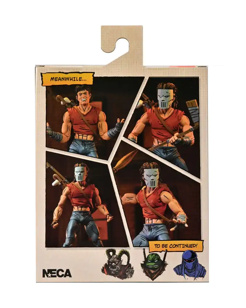 Żółwie Ninja (Mirage Comics) Figurka Akcji Casey Jones w czerwonej koszulce 18 cm zdjęcie produktu