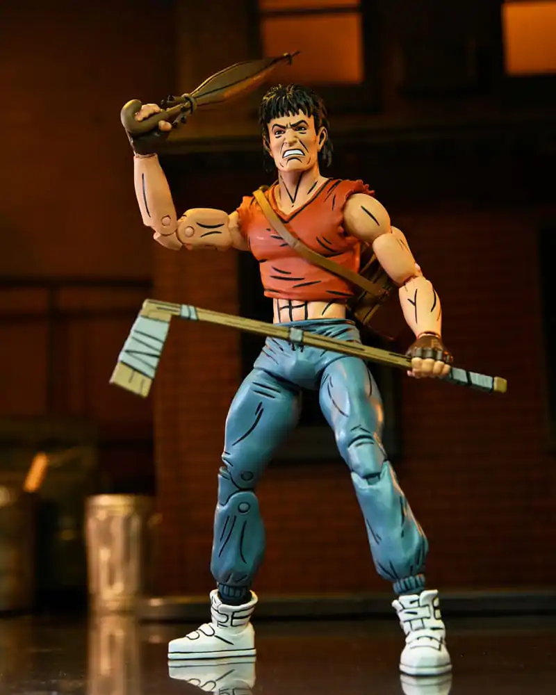 Żółwie Ninja (Mirage Comics) Figurka Akcji Casey Jones w czerwonej koszulce 18 cm zdjęcie produktu