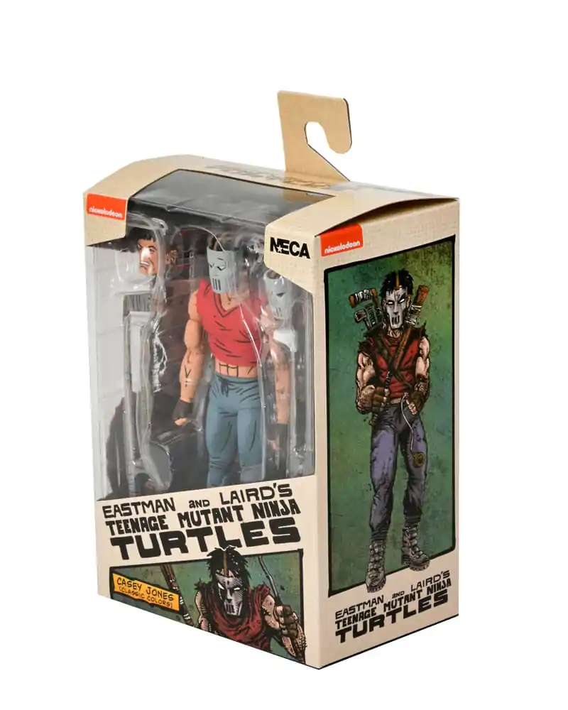 Żółwie Ninja (Mirage Comics) Figurka Akcji Casey Jones w czerwonej koszulce 18 cm zdjęcie produktu