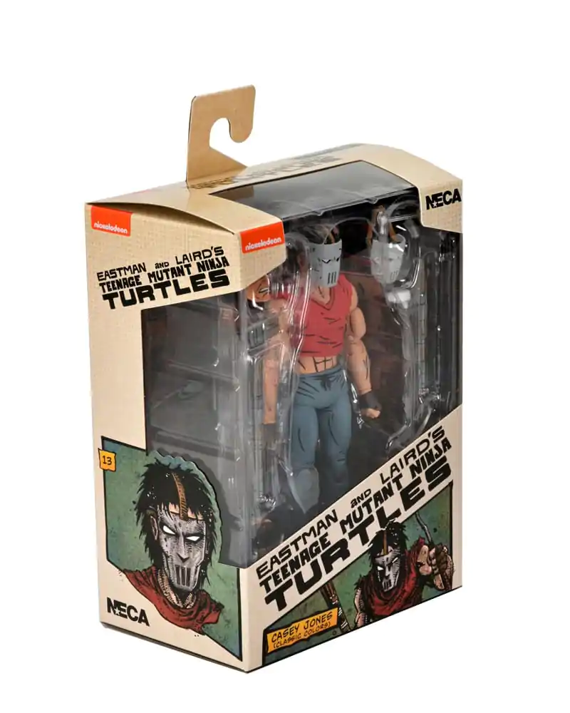 Żółwie Ninja (Mirage Comics) Figurka Akcji Casey Jones w czerwonej koszulce 18 cm zdjęcie produktu