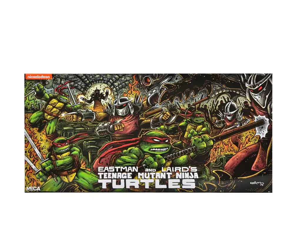 Teenage Mutant Ninja Turtles (Mirage Comics) Figurki akcji 4-pak Leonardo, Raphael, Michelangelo i Donatello 18 cm zdjęcie produktu