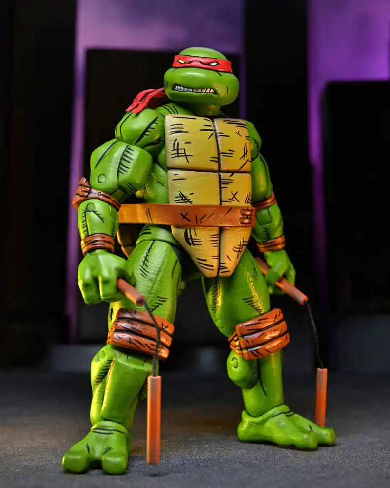 Teenage Mutant Ninja Turtles (Mirage Comics) Figurki akcji 4-pak Leonardo, Raphael, Michelangelo i Donatello 18 cm zdjęcie produktu