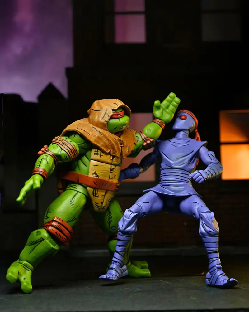Teenage Mutant Ninja Turtles (Mirage Comics) Figurki akcji 4-pak Leonardo, Raphael, Michelangelo i Donatello 18 cm zdjęcie produktu