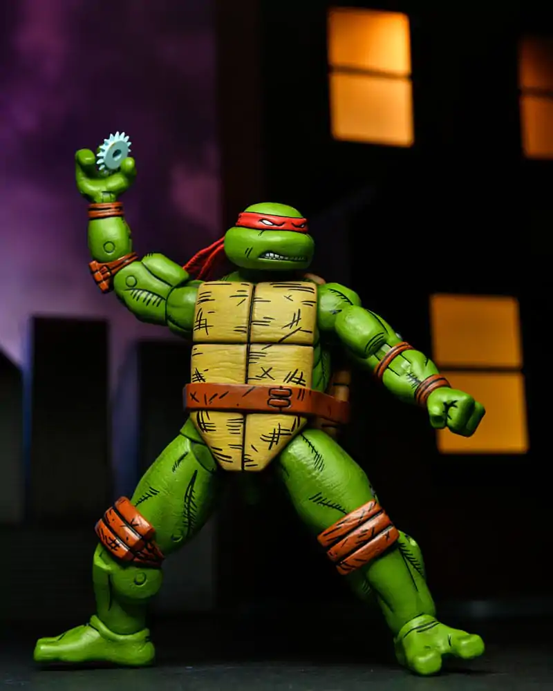 Teenage Mutant Ninja Turtles (Mirage Comics) Figurki akcji 4-pak Leonardo, Raphael, Michelangelo i Donatello 18 cm zdjęcie produktu