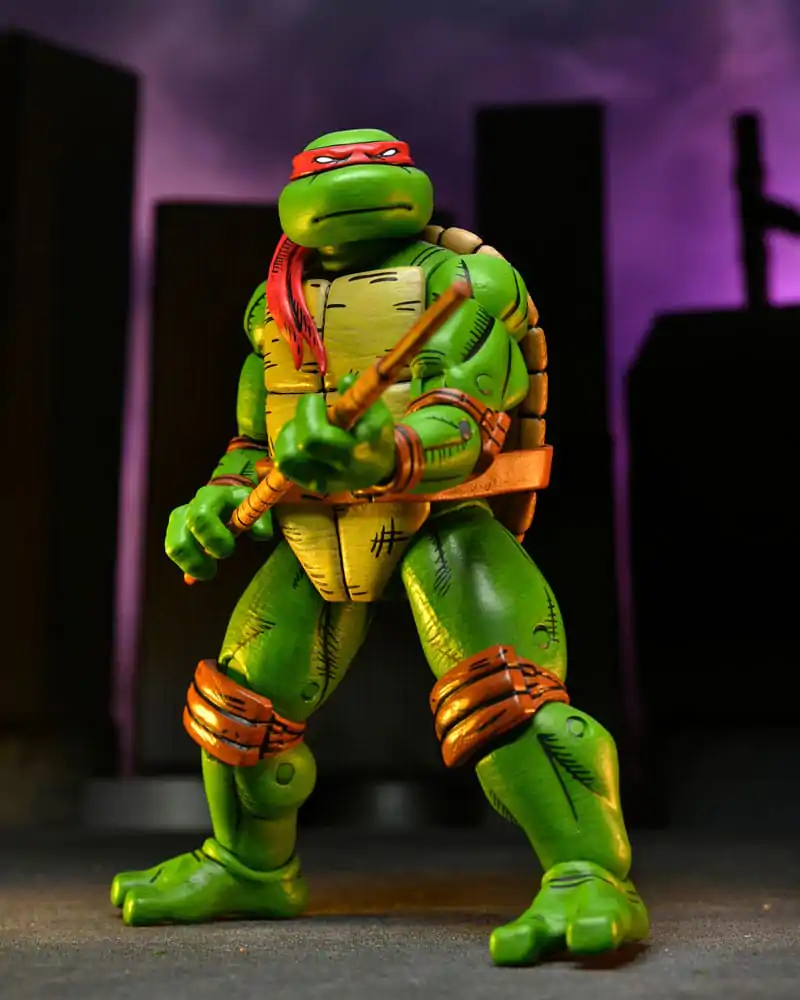 Teenage Mutant Ninja Turtles (Mirage Comics) Figurki akcji 4-pak Leonardo, Raphael, Michelangelo i Donatello 18 cm zdjęcie produktu